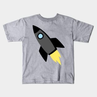 Rocket ship space pattern Kids T-Shirt